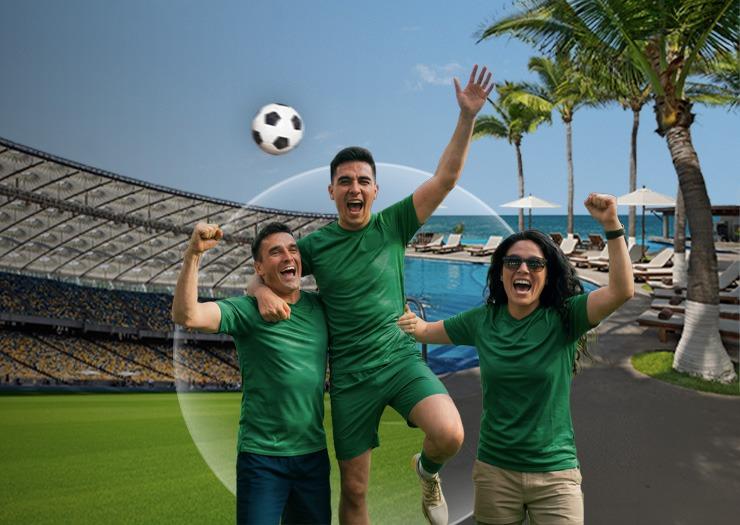 LA EMOCIÓN DEL FUTBOL SE VIVE EN KRYSTAL Krystal Urban® Cancún & Beach Club LA EMOCIÓN DEL FUTBOL SE VIVE EN KRYSTAL Krystal Urban® Cancún & Beach Club
